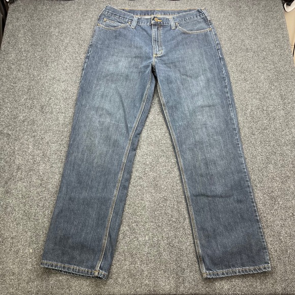 Carhartt Other - Carhartt Relaxed Fit Workwear Rugged Blue‎ Denim Jeans